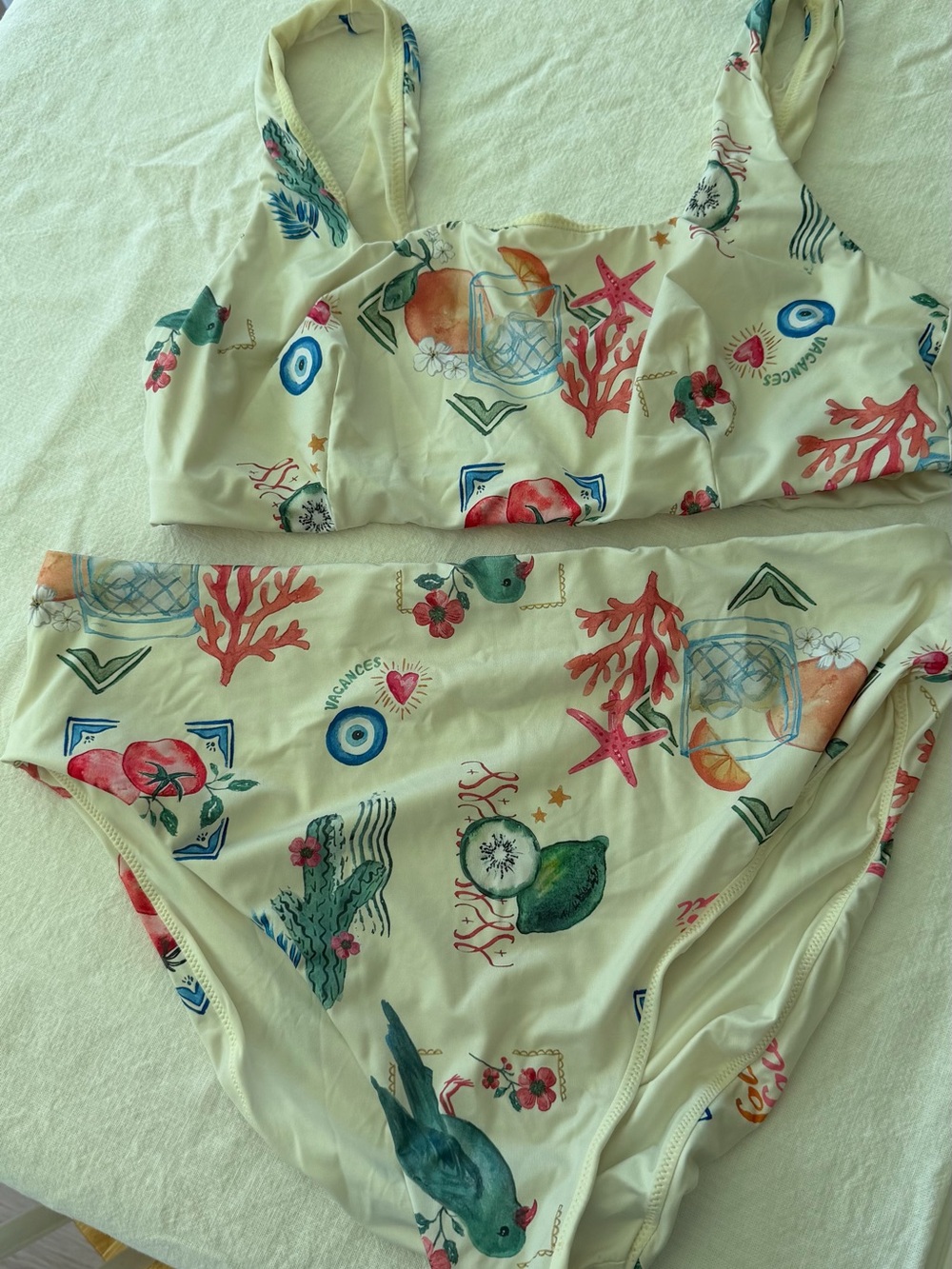 ASOS high waist bikini
